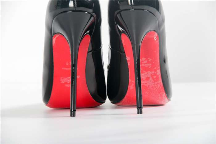 Made to Order!!! Super Perfect Pigalle Follies Black Heel Made To Order - DesignerGu