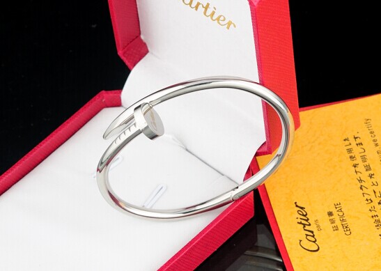 Cartier Juste Un Clou Bracelet In Silver Color - DesignerGu