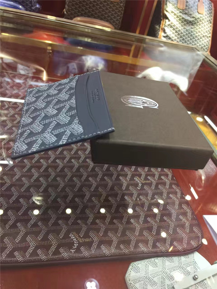 Goyard Card Holder Black - DesignerGu