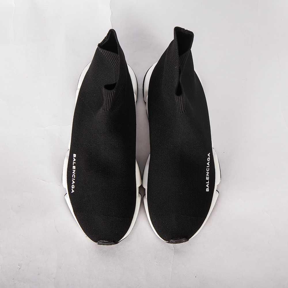 Balenciaga Speed Trainer Bicolor Black Sole - DesignerGu