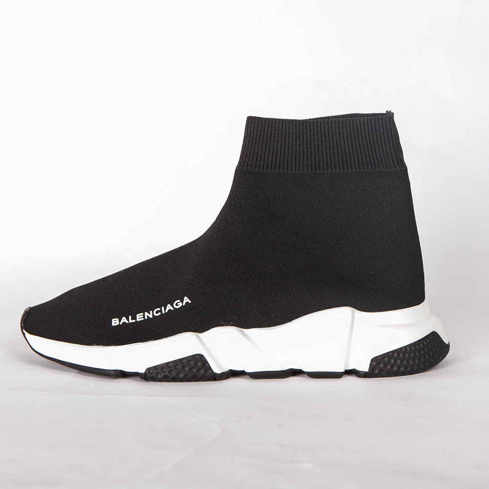 Balenciaga Speed Trainer Bicolor Black Sole - DesignerGu