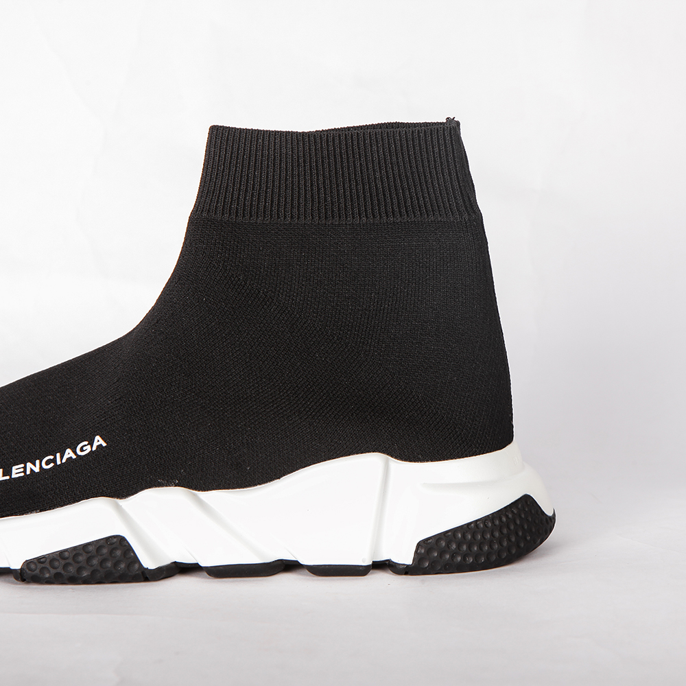 Balenciaga Speed Trainer Bicolor Black Sole - DesignerGu