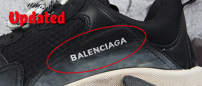 [Updated Best Version] Balenciaga Triple S Sneaker Black Red White - DesignerGu