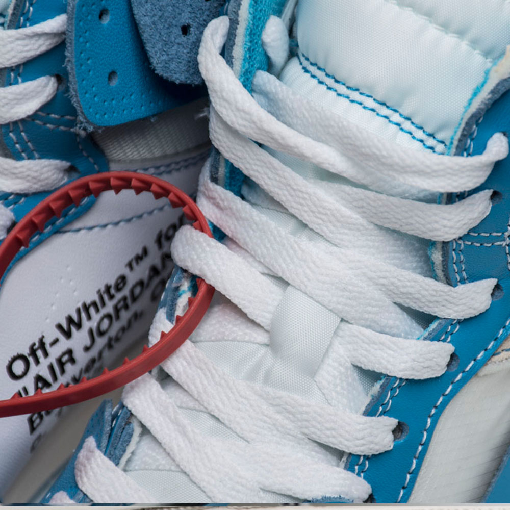 Jordan Off White X Air Jordan 1  UNC Sneaker - DesignerGu