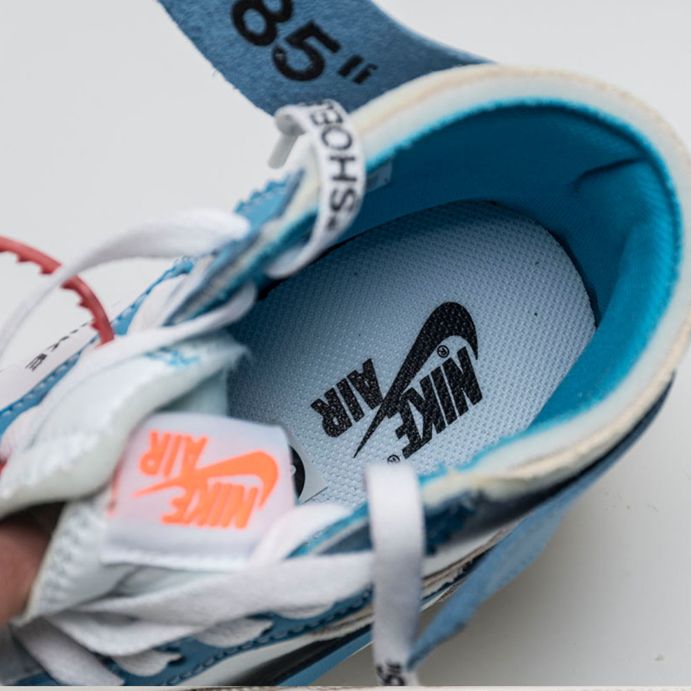 Jordan Off White X Air Jordan 1  UNC Sneaker - DesignerGu