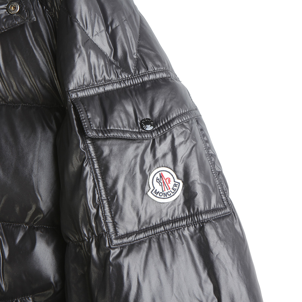 Moncler Maya Down Jacket Black - DesignerGu