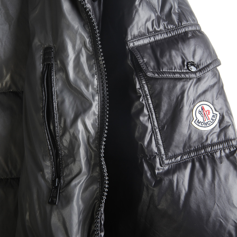 Moncler Maya Down Jacket Black - DesignerGu