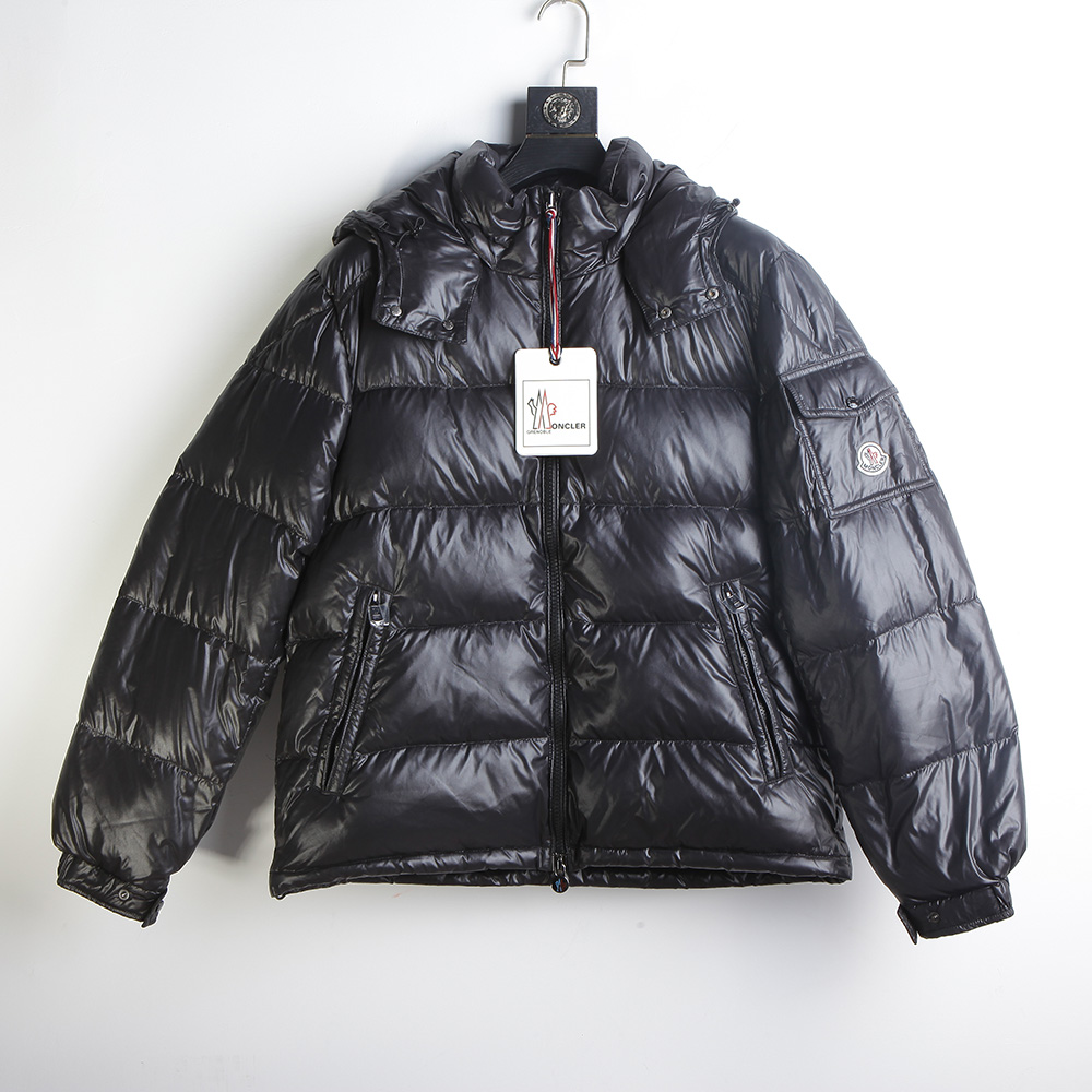 Moncler Maya Down Jacket Black - DesignerGu