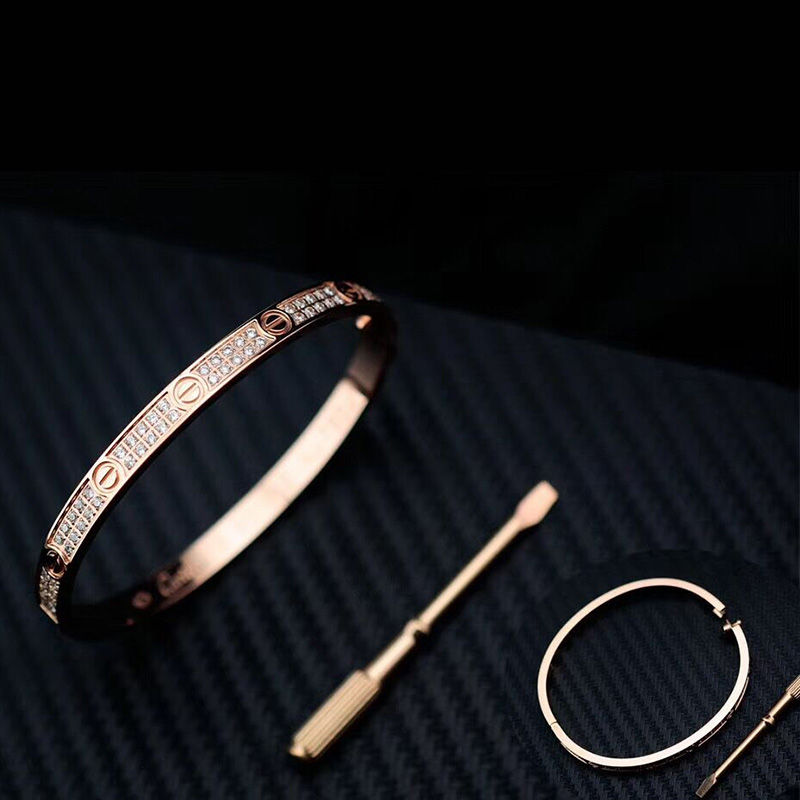 Cartier Bracelets In Rose Gold - DesignerGu