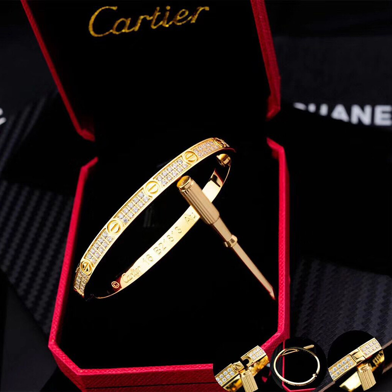Cartier Bracelets In Gold - DesignerGu