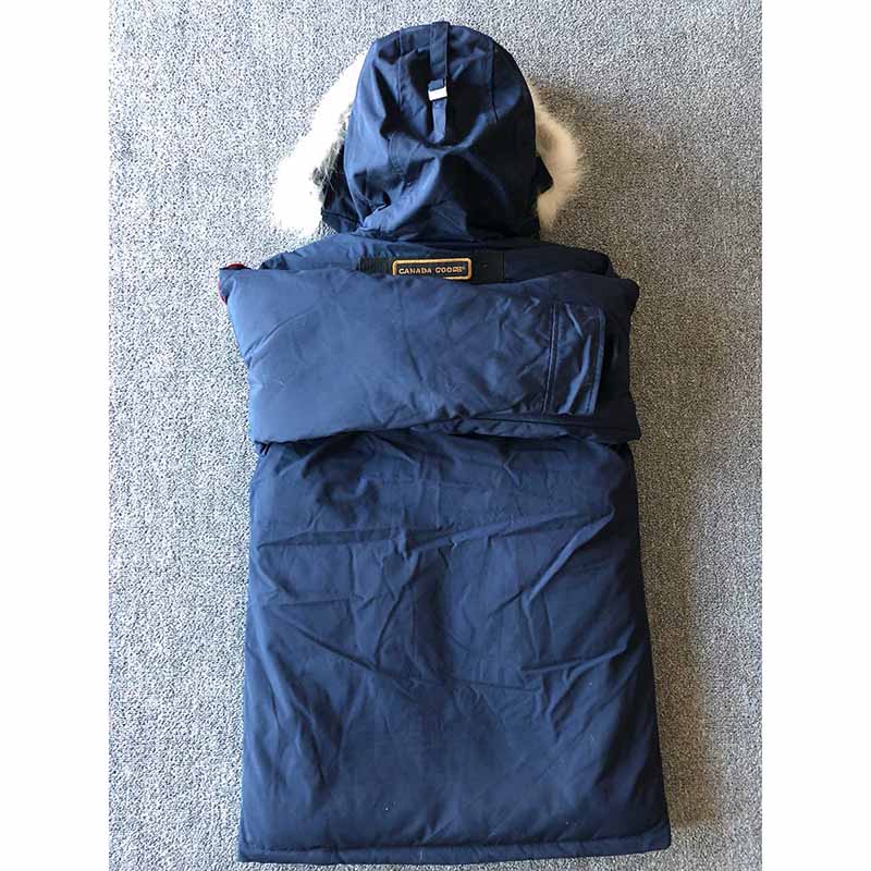 Canada Goose Blue Coat Jacket  - DesignerGu