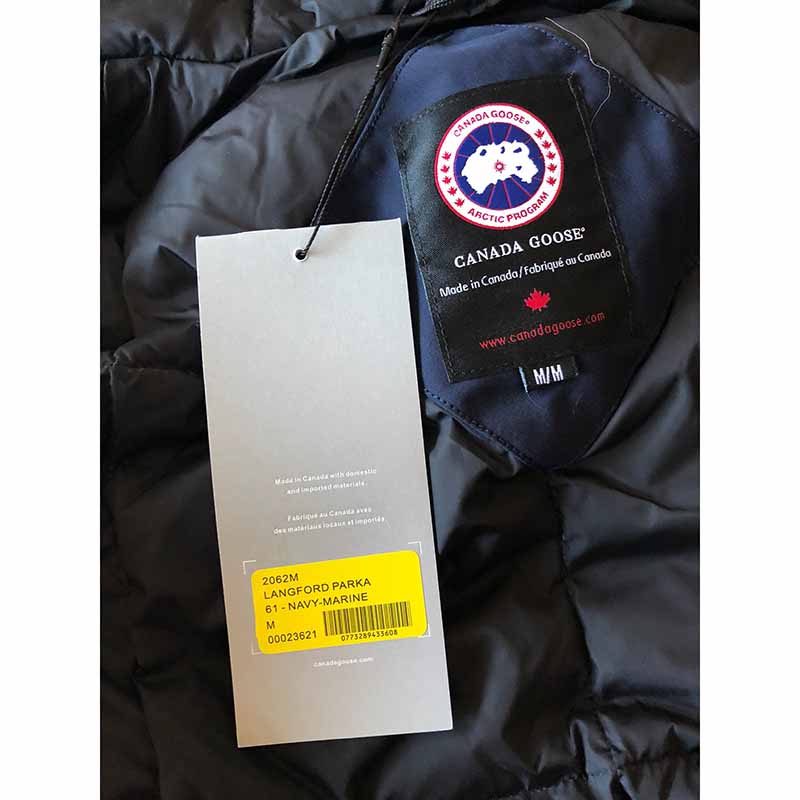 Canada Goose Blue Coat Jacket  - DesignerGu