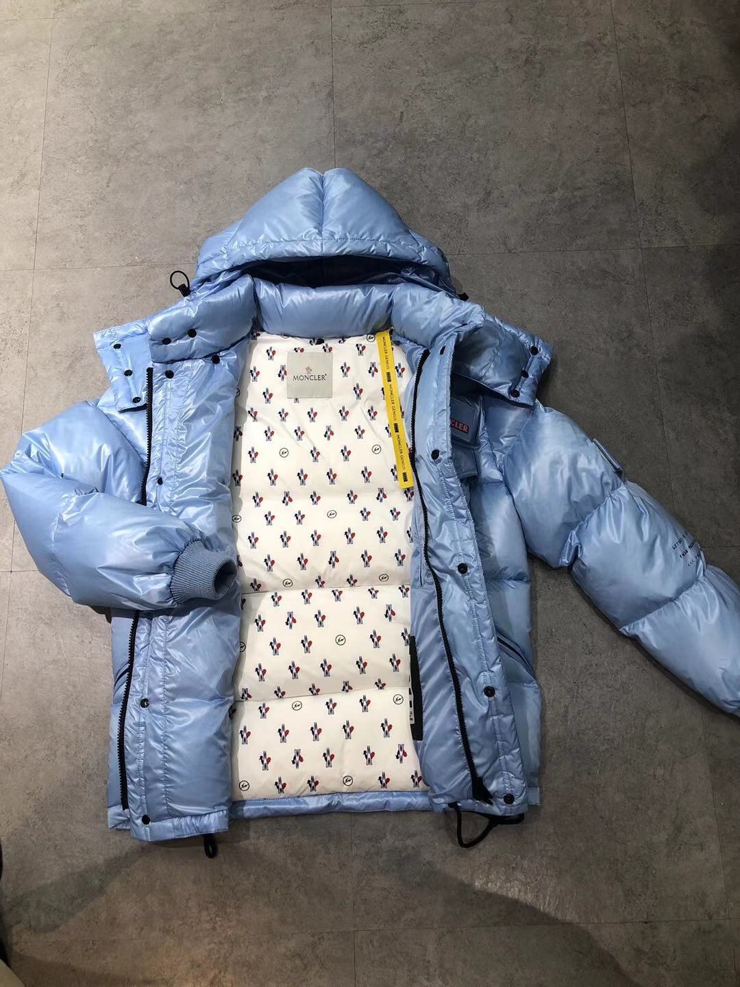 Moncler Down Jacket Blue - DesignerGu