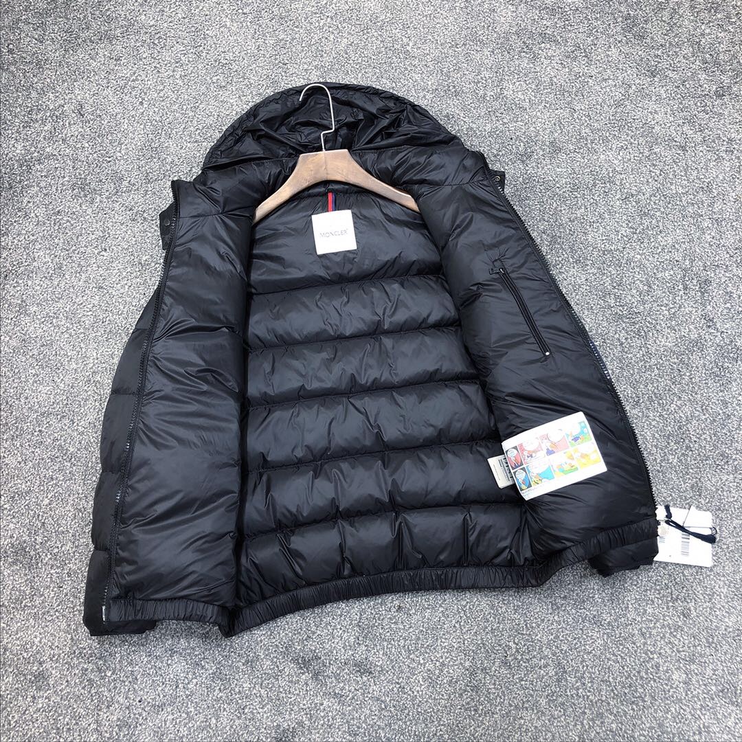 Moncler Black Down Jacket - DesignerGu