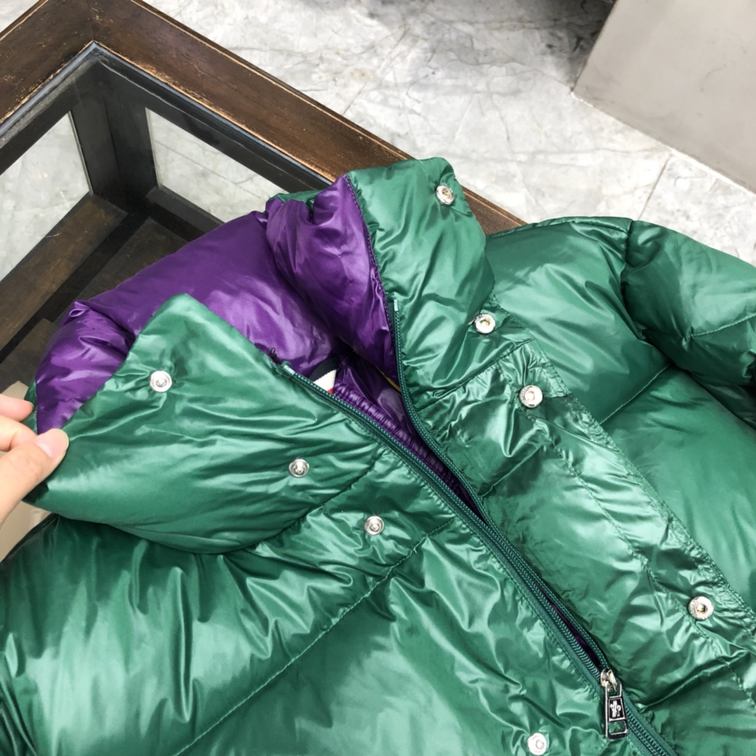 Moncler Down Jacket Blue/Green - DesignerGu