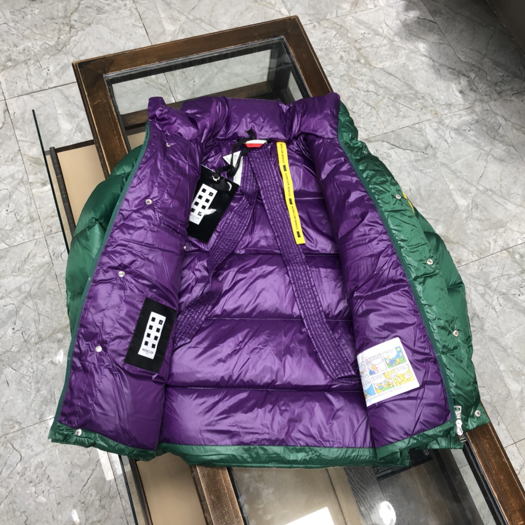 Moncler Down Jacket Blue/Green - DesignerGu