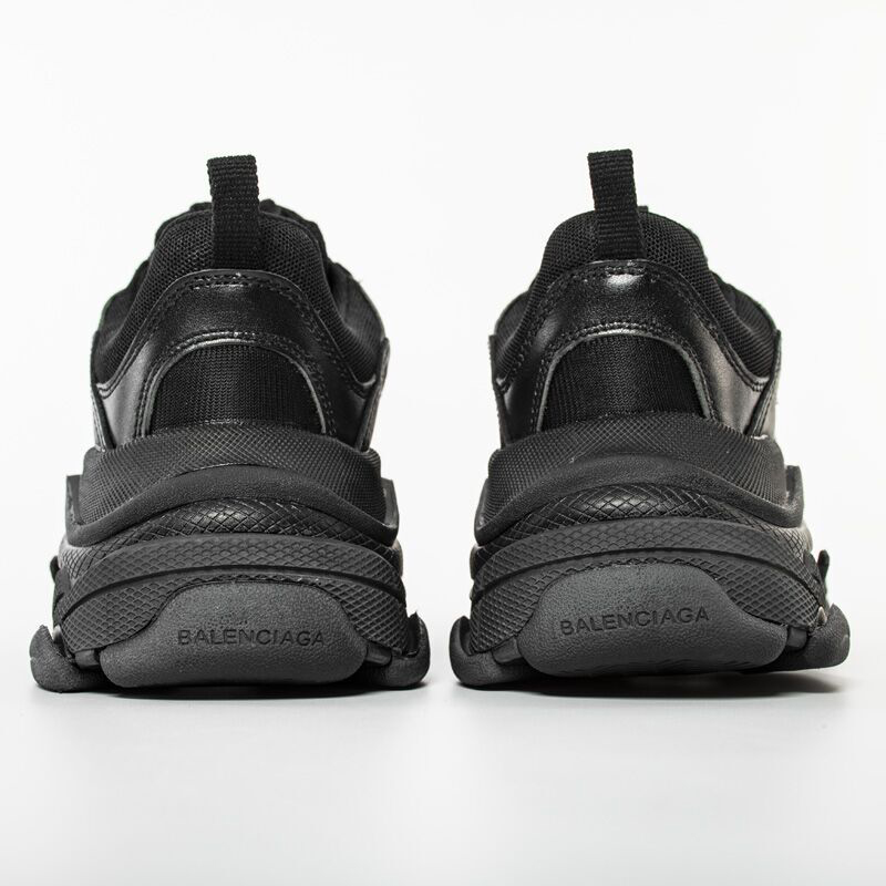 Balenciaga Triple S Trainers Black - DesignerGu