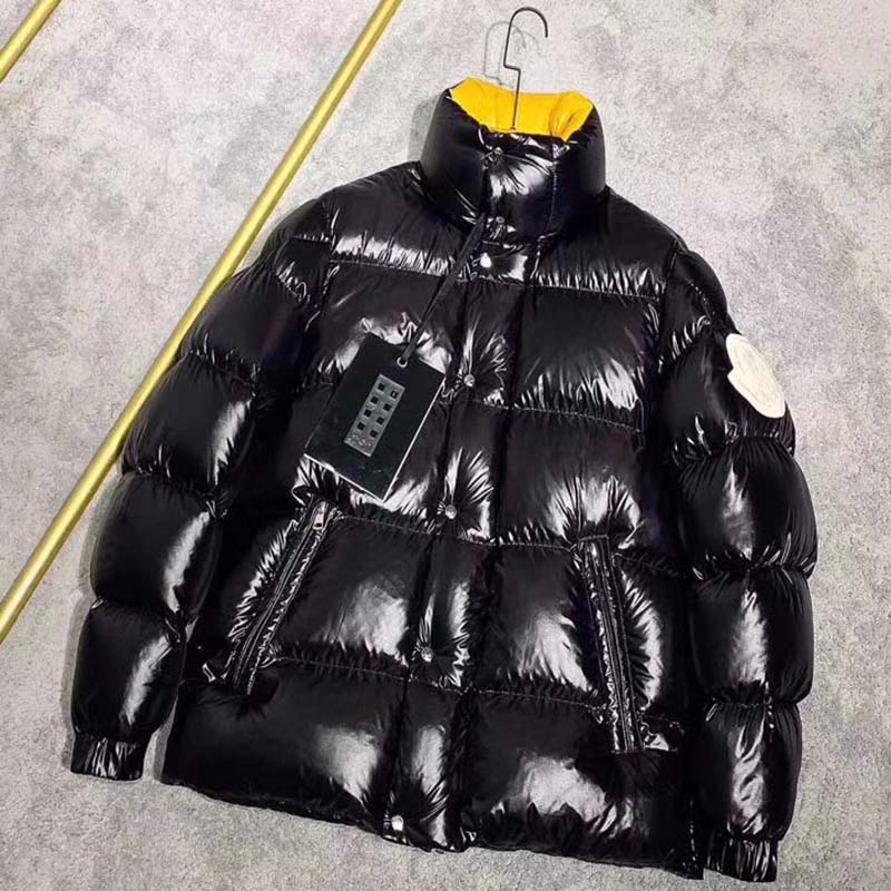 Moncler Down Jacket  Black/Yellow - DesignerGu