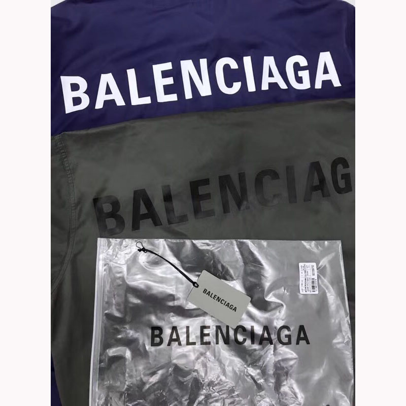 Balenciaga Zip-Up Jacket In Grey - DesignerGu