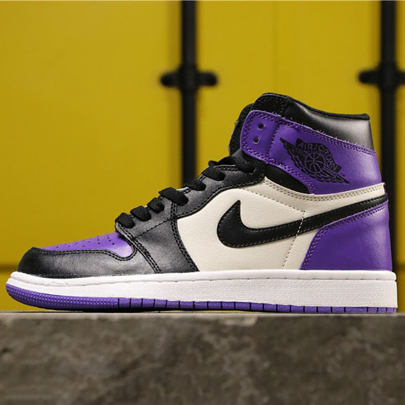 Jordan AJ1 Retro High OG "Court Purple" - DesignerGu