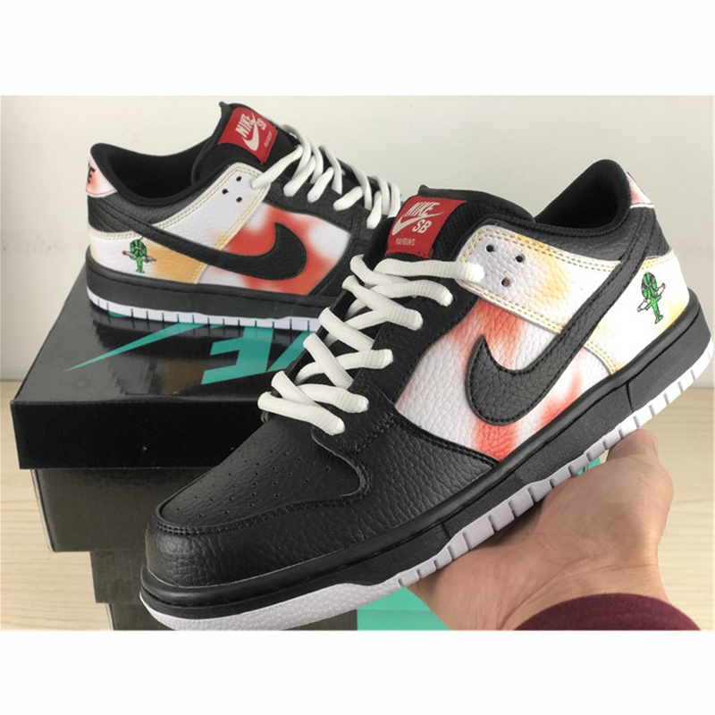 Nike Dunk SB Low Raygun Tue-Dye In White/Black - DesignerGu