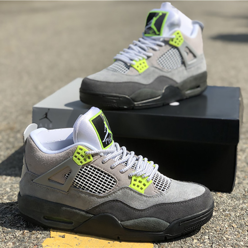 Jordan AJ4 SE "Neon" - DesignerGu