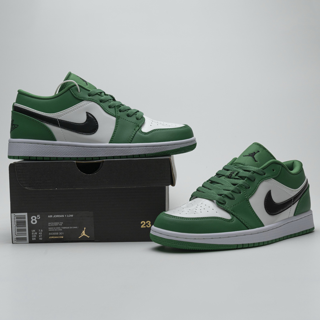 Jordan AJ1 Low Pine Green - DesignerGu