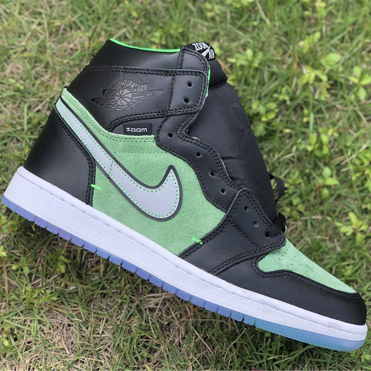 Jordan AJ1 High Zoom "Rage Green" - DesignerGu