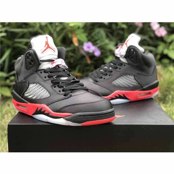 Air Jordan 5 Retro Satin Bred - DesignerGu