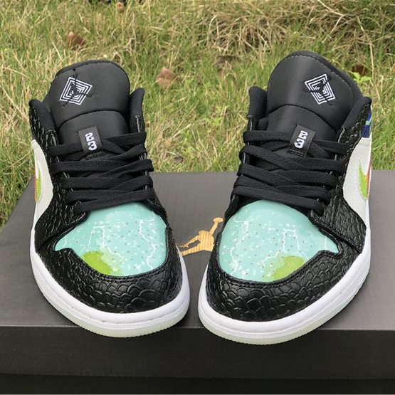 Air Jordan 1 Low Galaxy - DesignerGu