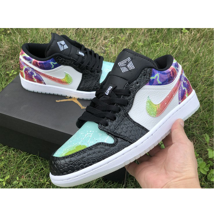 Air Jordan 1 Low Galaxy - DesignerGu