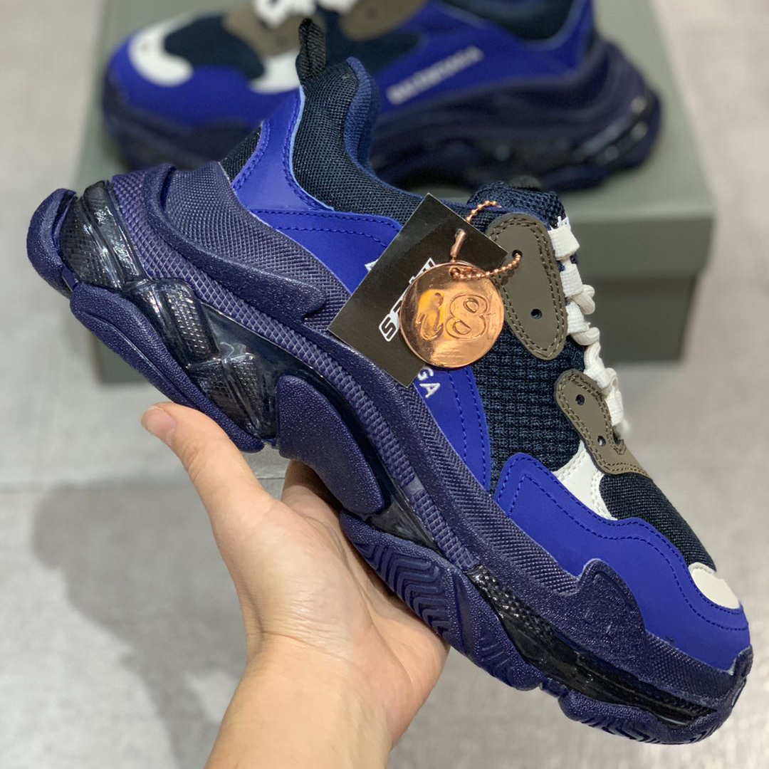 Balenciaga Triple S Clear Sole Sneaker  - DesignerGu