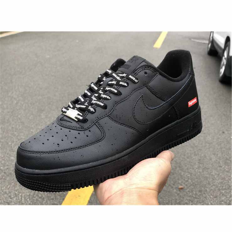 Nike X Supreme Air Force 1 Black - DesignerGu