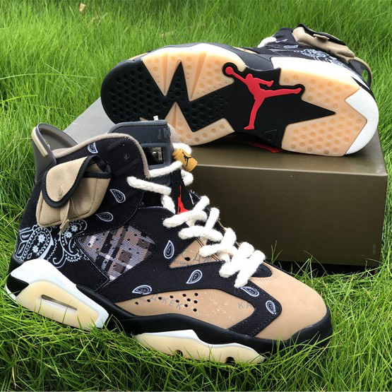 Jordan Travis Scott X AJ6 Sneakers - DesignerGu