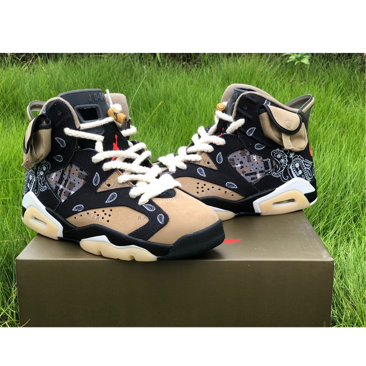 Jordan Travis Scott X AJ6 Sneakers - DesignerGu