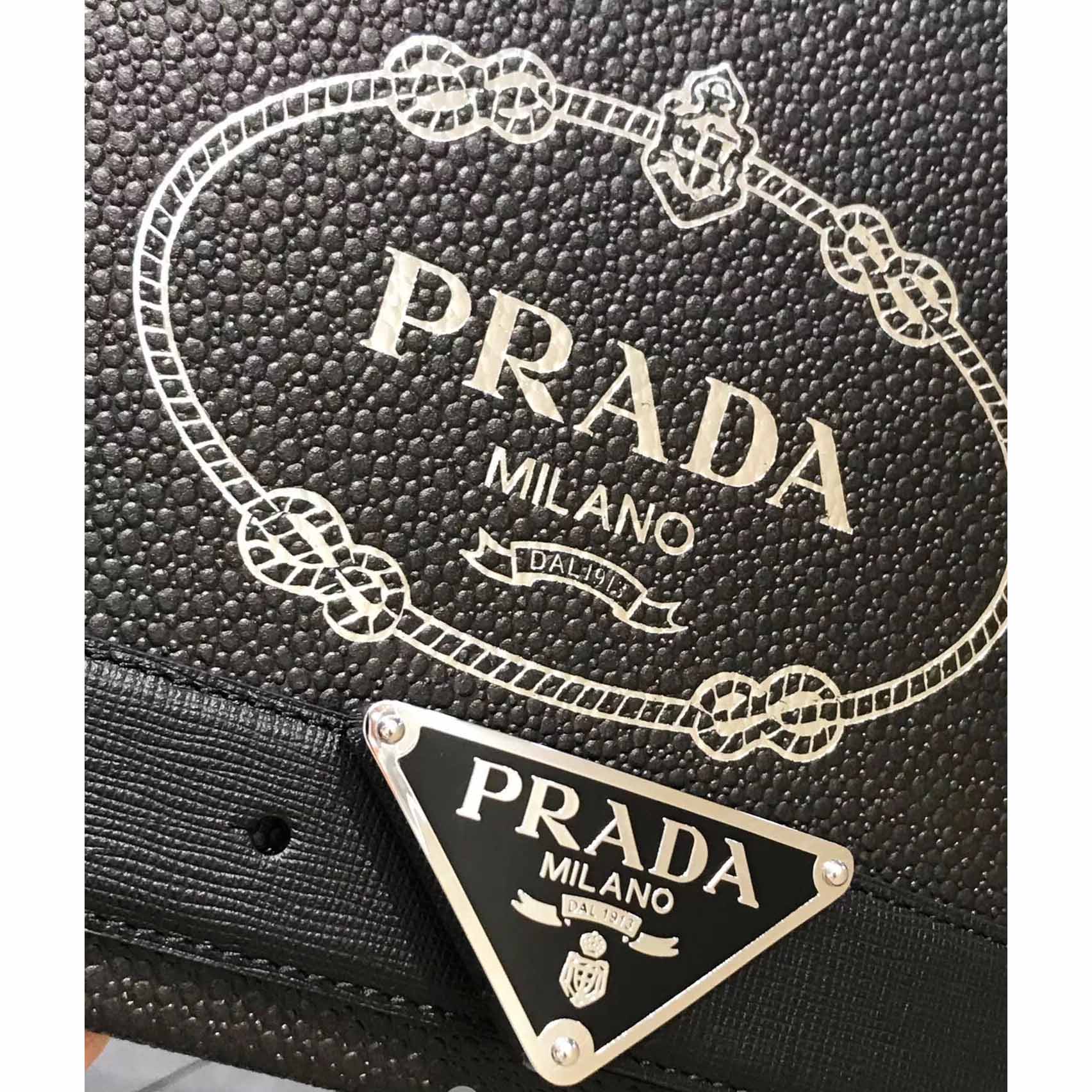 Prada Leather Belt - DesignerGu