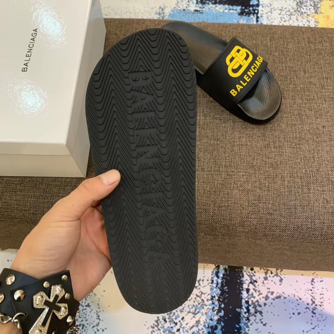 Balenciaga Bb Slide Sandal - DesignerGu