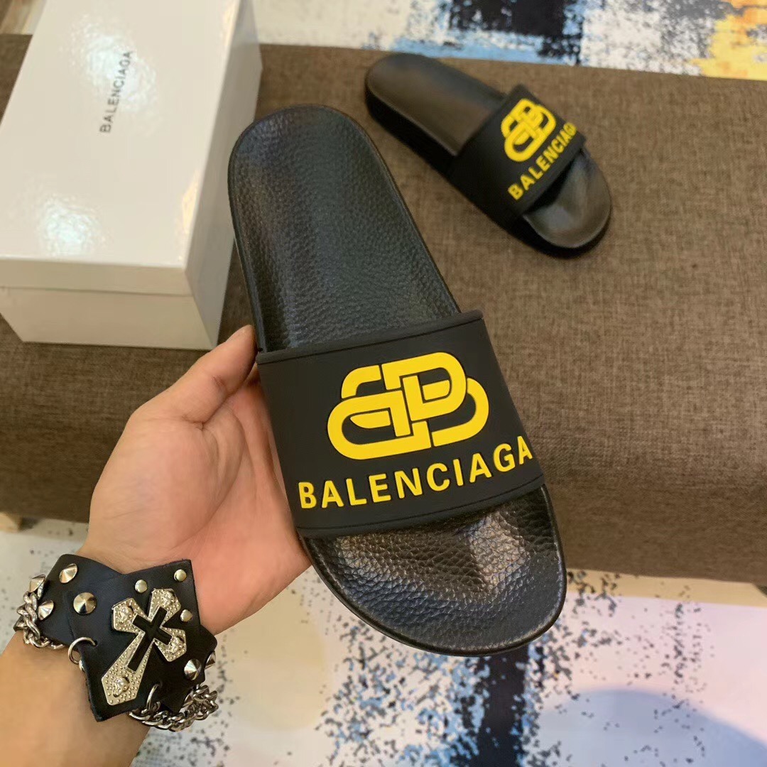 Balenciaga Bb Slide Sandal - DesignerGu