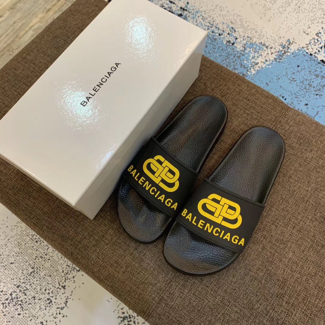 Balenciaga Bb Slide Sandal - DesignerGu