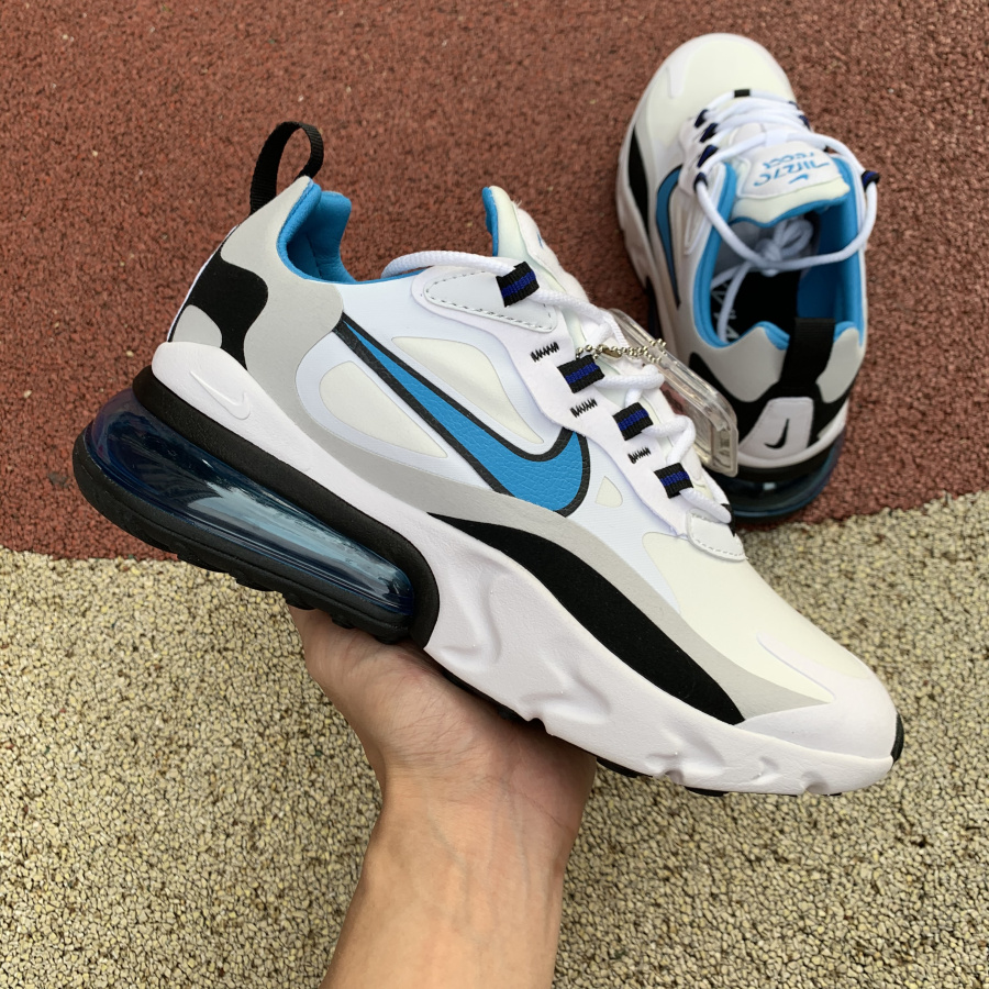 Nike Air Max 270 React HIghlighted In Sky Blue - DesignerGu