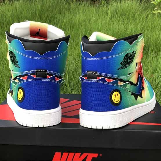 Jordan J Balvin AJ1 High OG Sneaker - DesignerGu