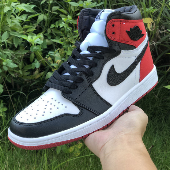 Jordan AJ1 Satin WMNS "Black Toe" - DesignerGu