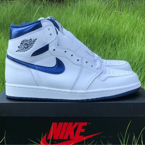 Air Jordan 1 OG Metallic Navy - DesignerGu