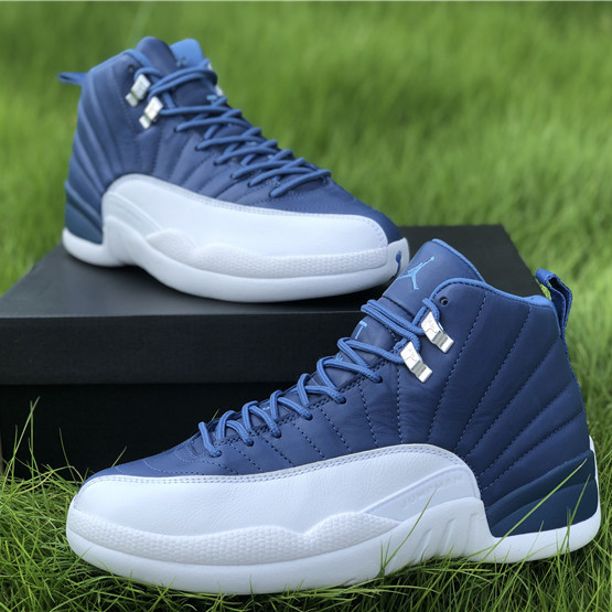 Jordan AJ12 "Stone Blue" - DesignerGu