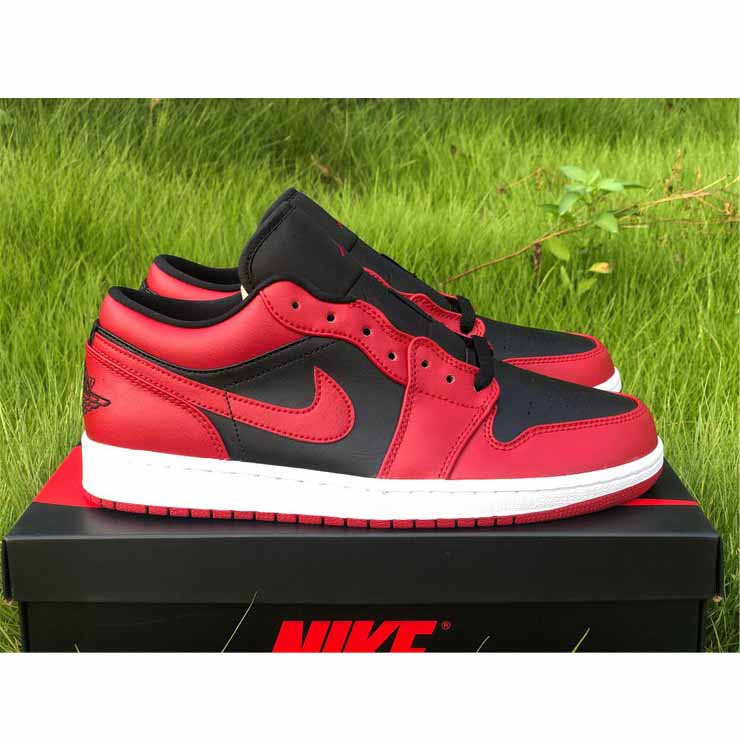 Jordan AJ1 Low Varsity Red 553558-606  - DesignerGu