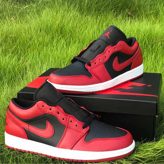 Jordan AJ1 Low Varsity Red 553558-606  - DesignerGu