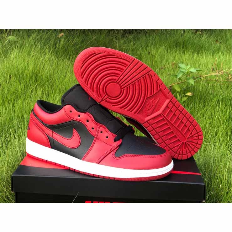 Jordan AJ1 Low Varsity Red 553558-606  - DesignerGu