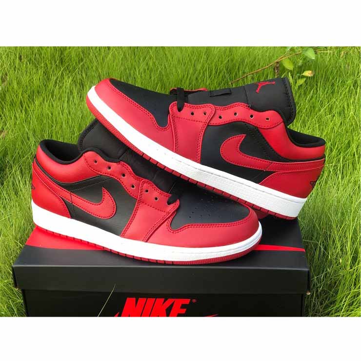 Jordan AJ1 Low Varsity Red 553558-606  - DesignerGu