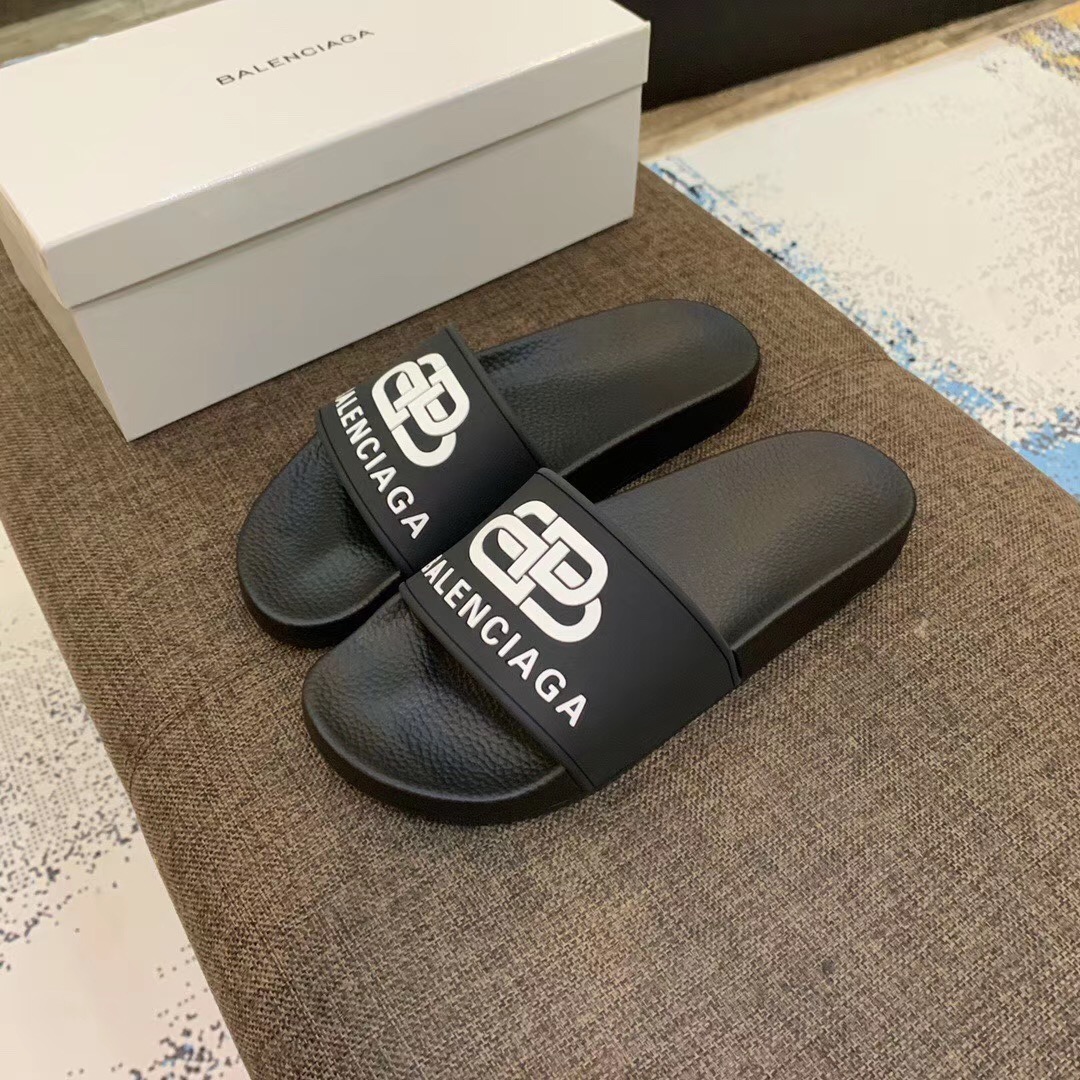 Balenciaga Bb Slide Sandal - DesignerGu