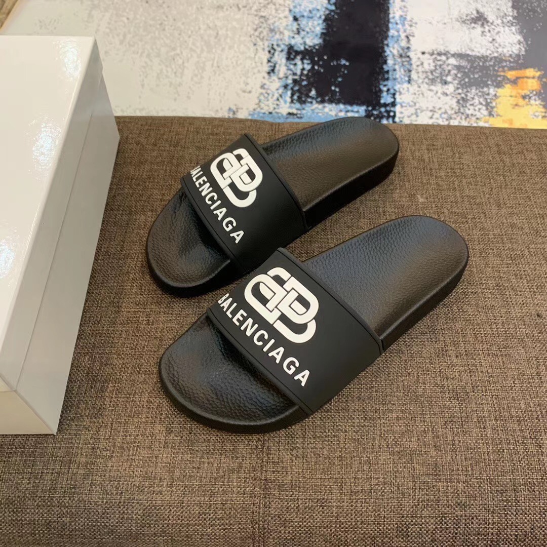 Balenciaga Bb Slide Sandal - DesignerGu